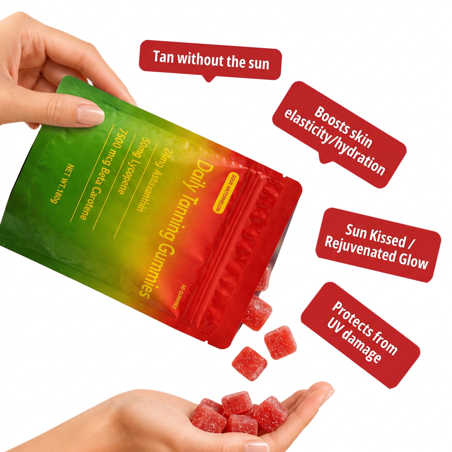 Solara Daily Tanning Gummies